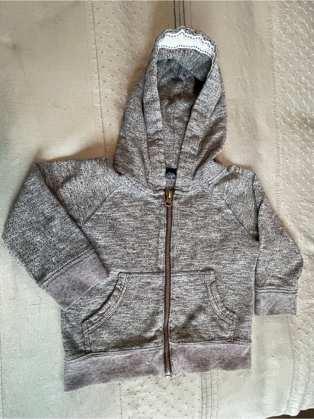 Baby Gap Unisex Hooded Zip-Up Sweatshirt Cotton size 2T
